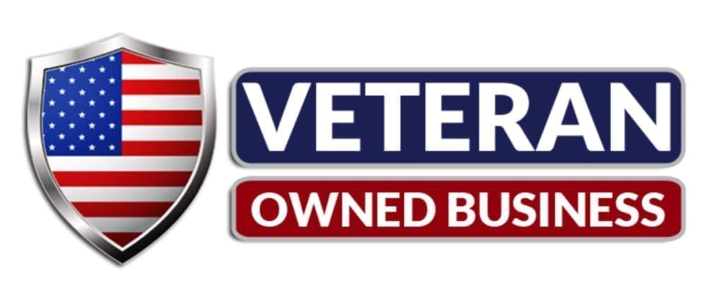 veteran owned business logo same as krueger e